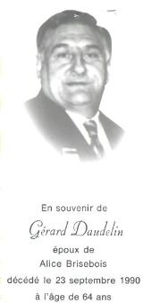 Généalogie Daudelin