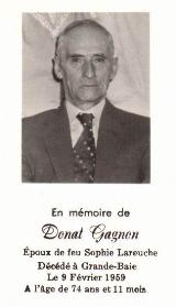 Genealogy Gagnon