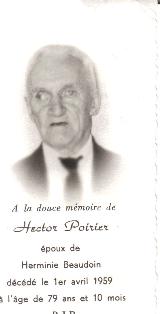 Genealogy Poirier