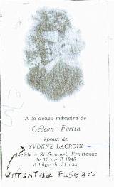Genealogy Fortin