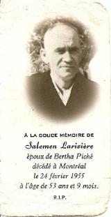 Genealogy Lariviere