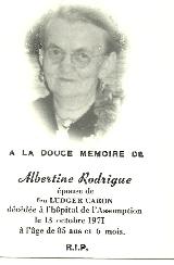 Genealogy Rodrigue
