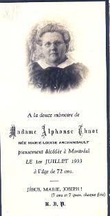 Genealogy Archambault