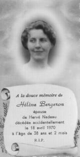 Généalogie Bergeron