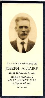 Genealogy Allaire