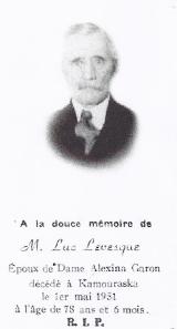 Généalogie Levesque