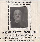 Genealogy Berube