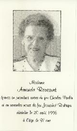 Genealogy Rancourt