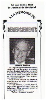 Genealogy Favron