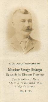 Généalogie Belanger