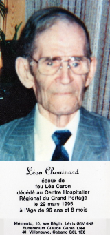 Généalogie Chouinard