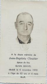 Genealogy Cloutier