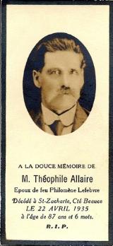 Généalogie Allaire