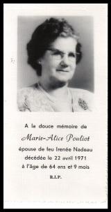 Genealogy Pouliot