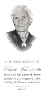 Genealogy Salvatorelli