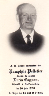 Genealogy Pelletier
