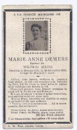 Genealogy Demers