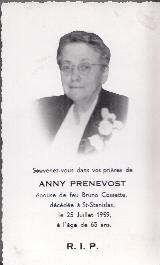 Genealogy Pronovost