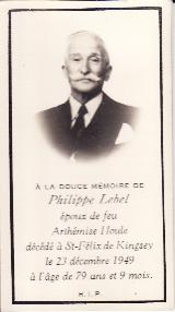 Genealogy Lebel