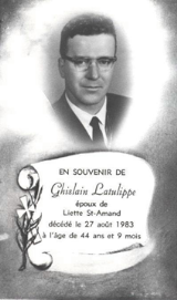 Genealogy Latulippe