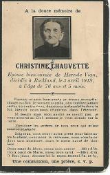Genealogy Thauvette