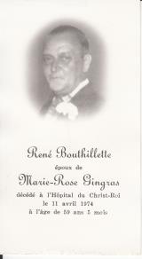 Généalogie Bouthillette