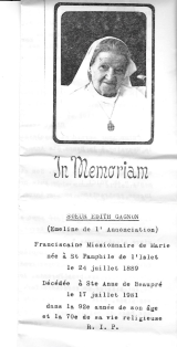 Généalogie Gagnon