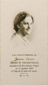 Genealogy Caron