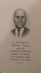 Genealogy Caron