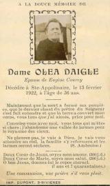Genealogy Daigle