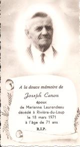 Genealogy Caron