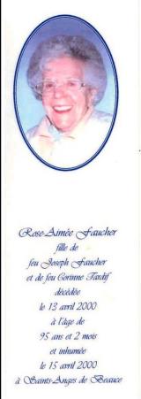 Genealogy Faucher