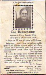 Genealogy Beauchamp