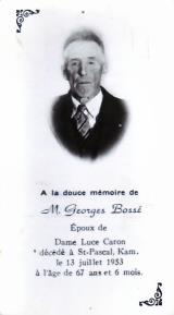 Genealogy Bosse