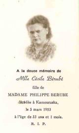 Généalogie Berube