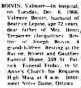 Genealogy Boivin