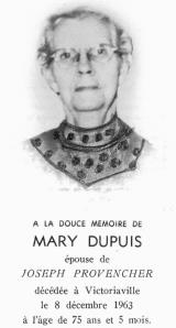 Genealogy Dupuis