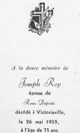 Genealogy Roy