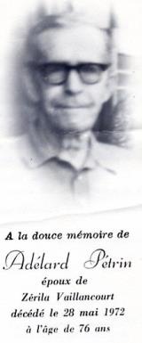 Généalogie Petrin