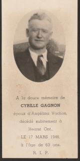 Genealogy Gagnon