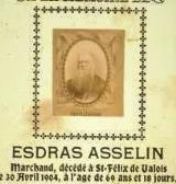 Genealogy Asselin