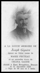 Genealogy Giguere