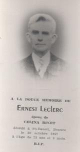 Genealogy Leclerc