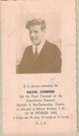 Genealogy Cormier