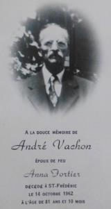 Genealogy Vachon