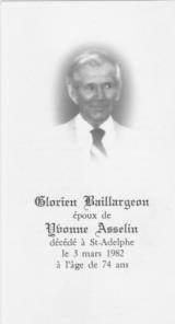 Genealogy Baillargeon