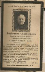 Genealogy Charbonneau