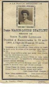 Genealogy Beaulieu