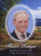 Genealogy Rodrigue