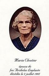 Genealogy Cloutier
